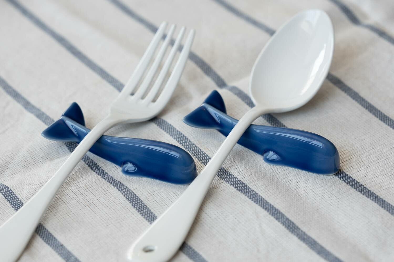 美濃燒 筷子架 鯨魚造型 日本製造