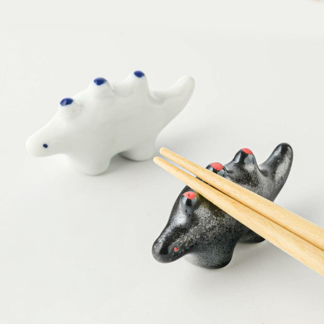 美濃燒 筷子架 劍龍造型 日本製