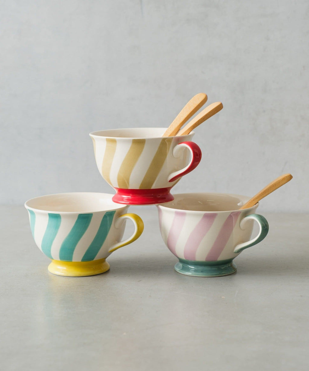 CDF 斜間紋疊疊杯