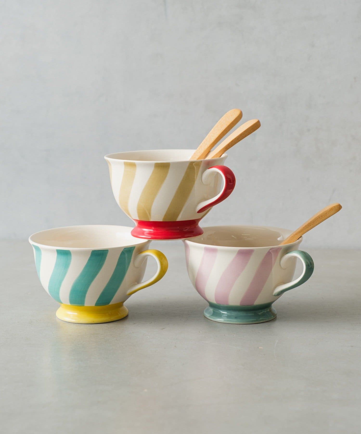 CDF 斜間紋疊疊杯