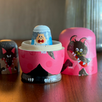 NOOKs 故事主題木製俄羅斯套娃