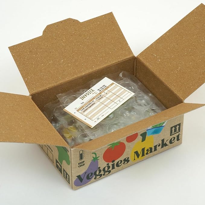 Haco紙箱貼紙 - 蔬菜