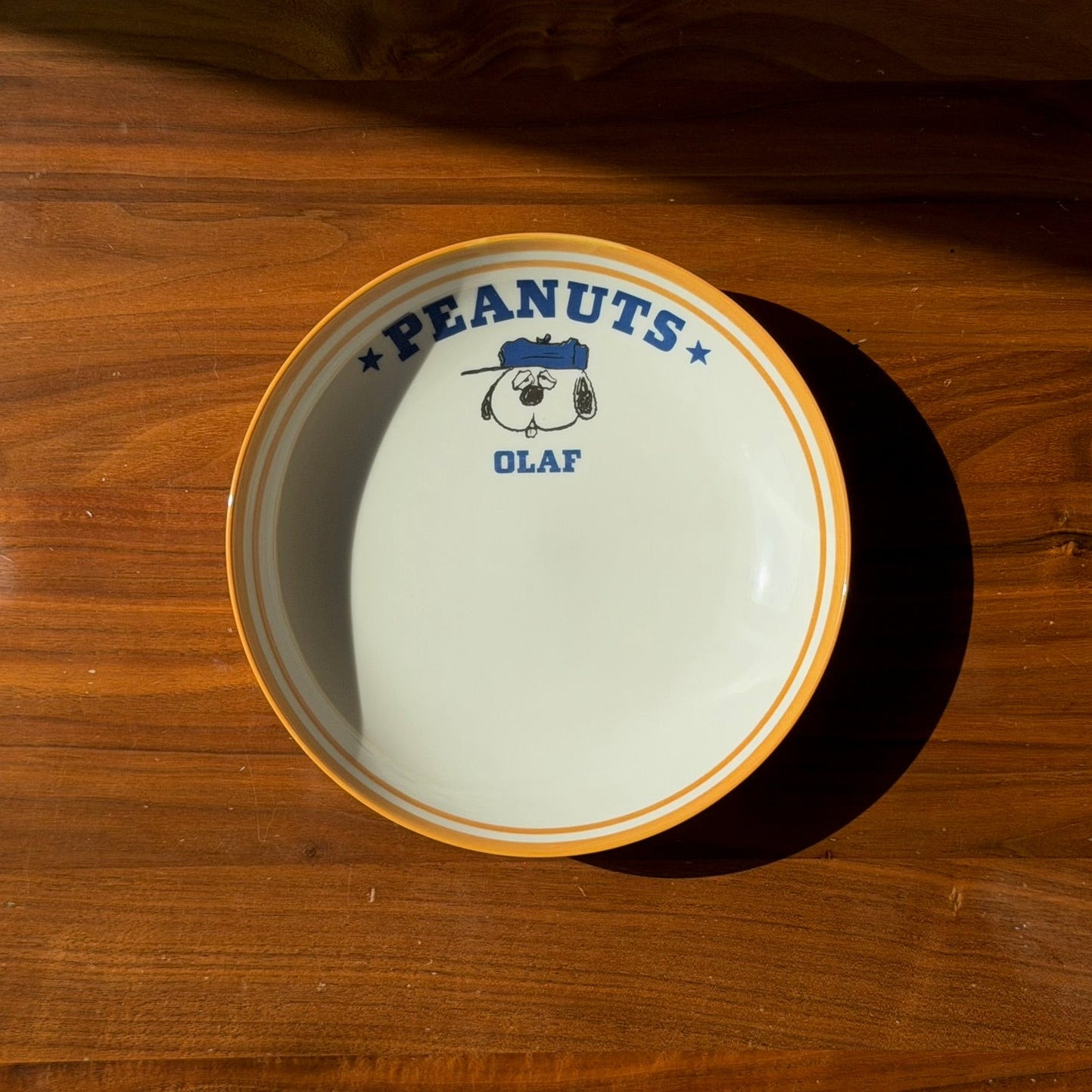 Peanuts 日本製陶瓷餐碟