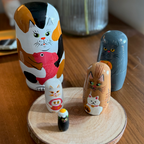 NOOKs 故事主題木製俄羅斯套娃