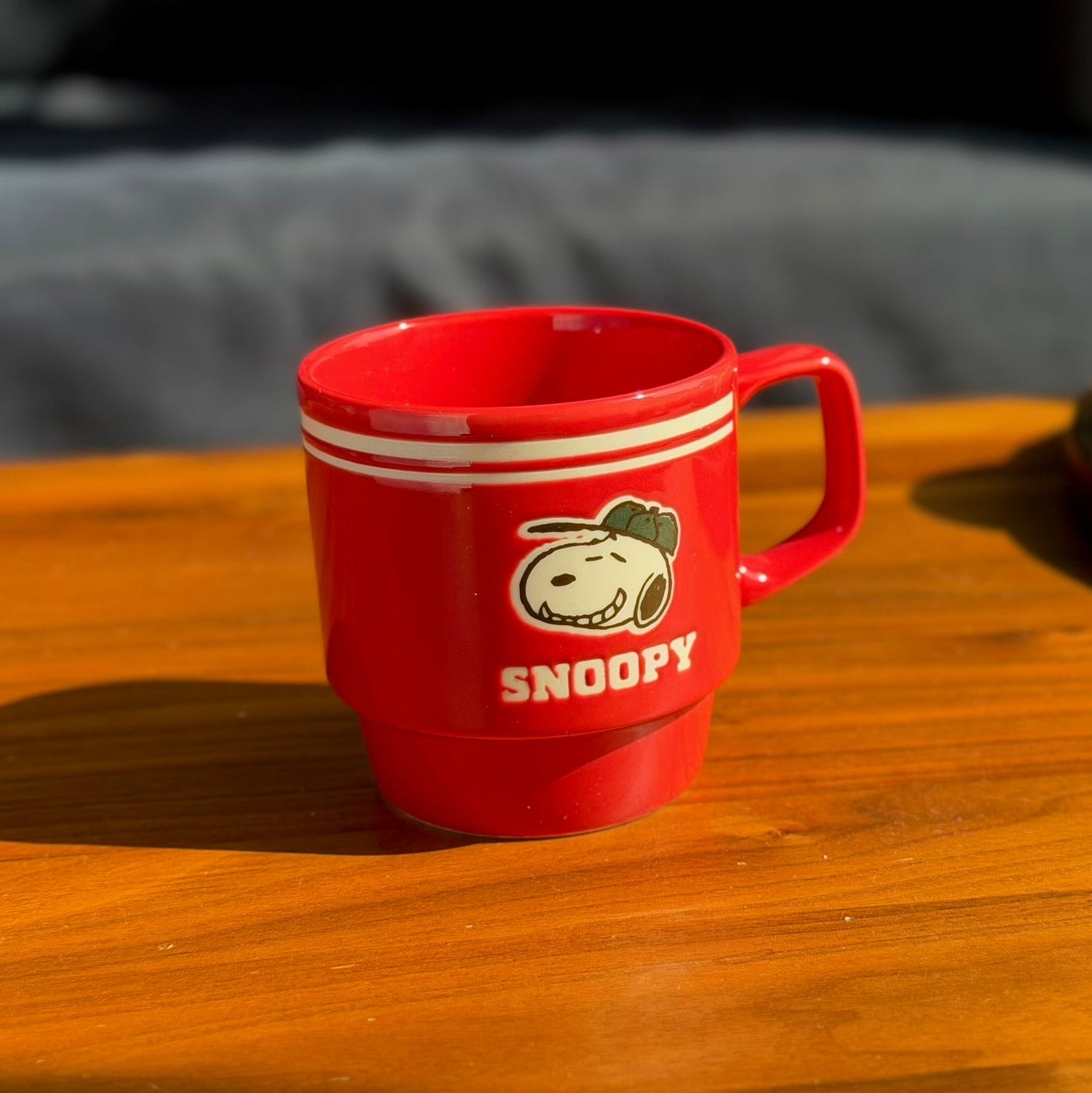 Snoopy 日本製陶瓷疊疊杯