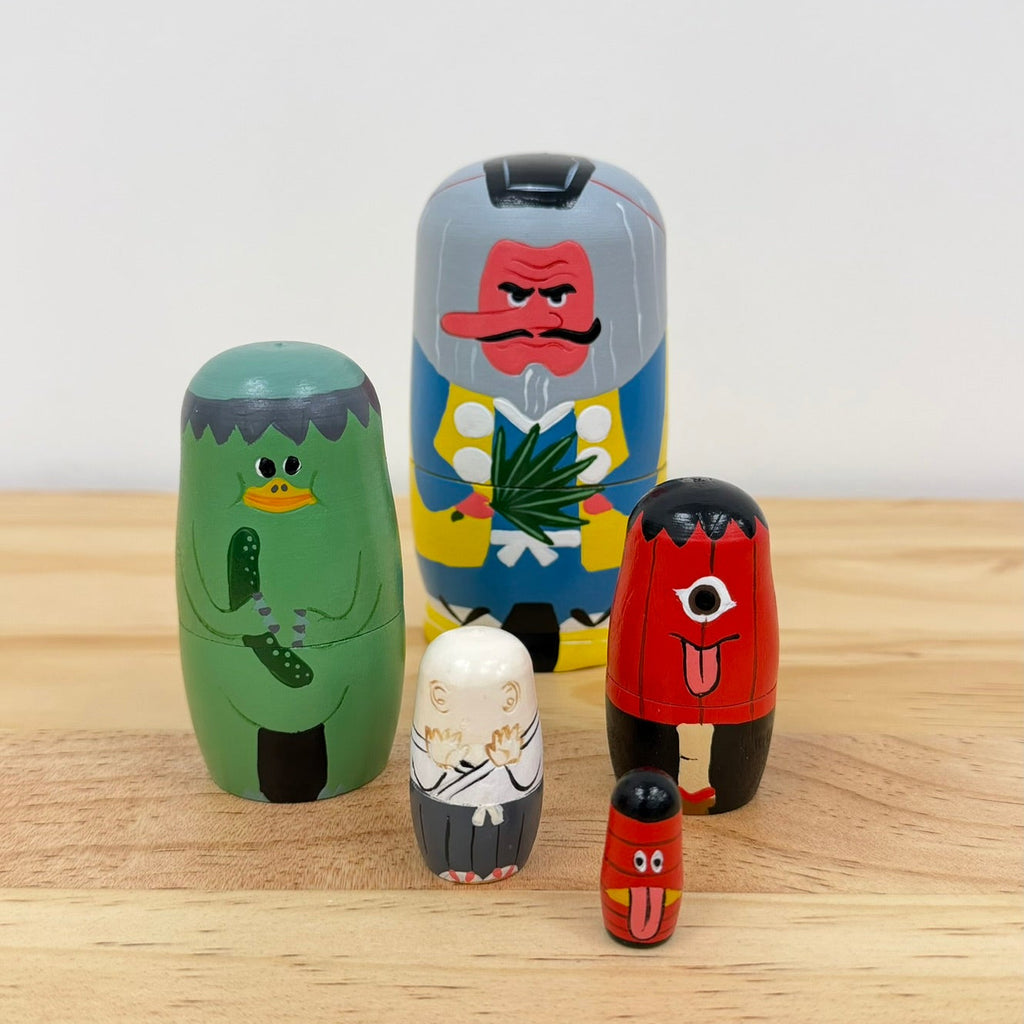 NOOKs 故事主題木製俄羅斯套娃