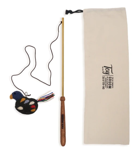 Groom 毛氈逗貓棒