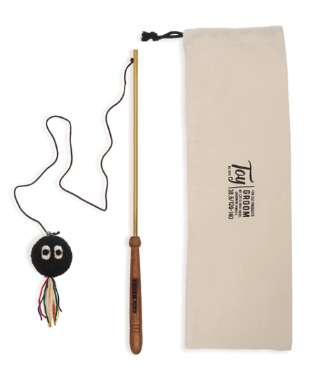 Groom 毛氈逗貓棒