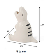 SCENERY 恐龍造形陶瓷花瓶