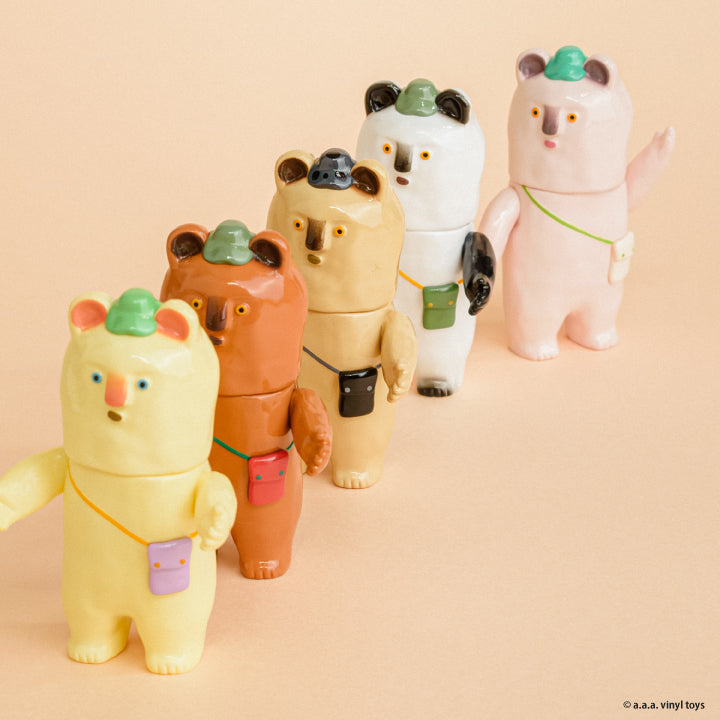 くりくん(Kurikun) 栗子熊熊 系列盲盒｜全5款・原裝未拆封盲盒｜隨機款