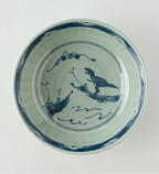 美濃燒 中型碗 暴龍圖案 日本製造