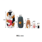 NOOKs 故事主題木製俄羅斯套娃